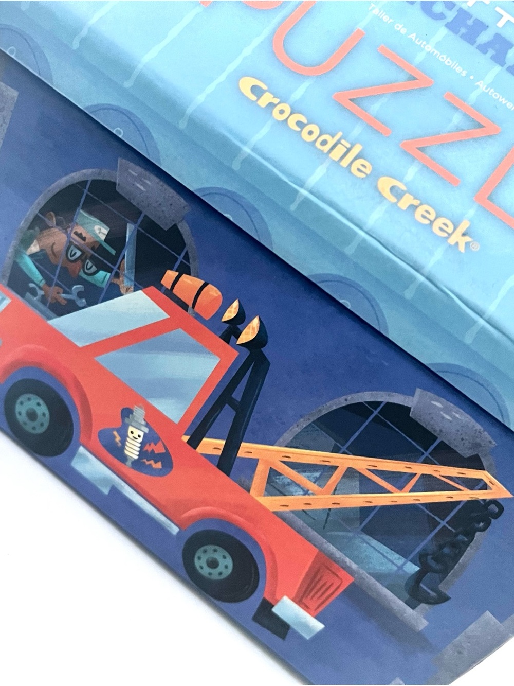 Crocodile Creek Kids Red Tow Truck Puzzle